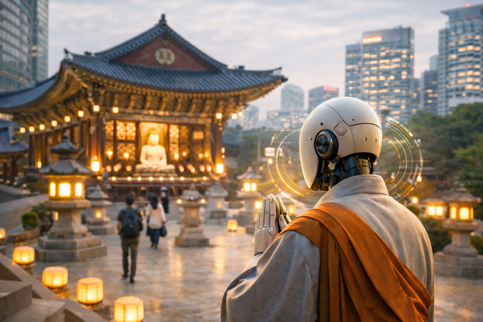 Meet Ven. Hyean: Korea’s AI “Robot Monk” and the New Shape of Spiritual Tech