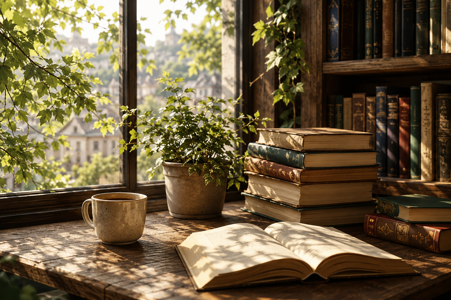 Spaces within Books, as Seen by Critics across Generations