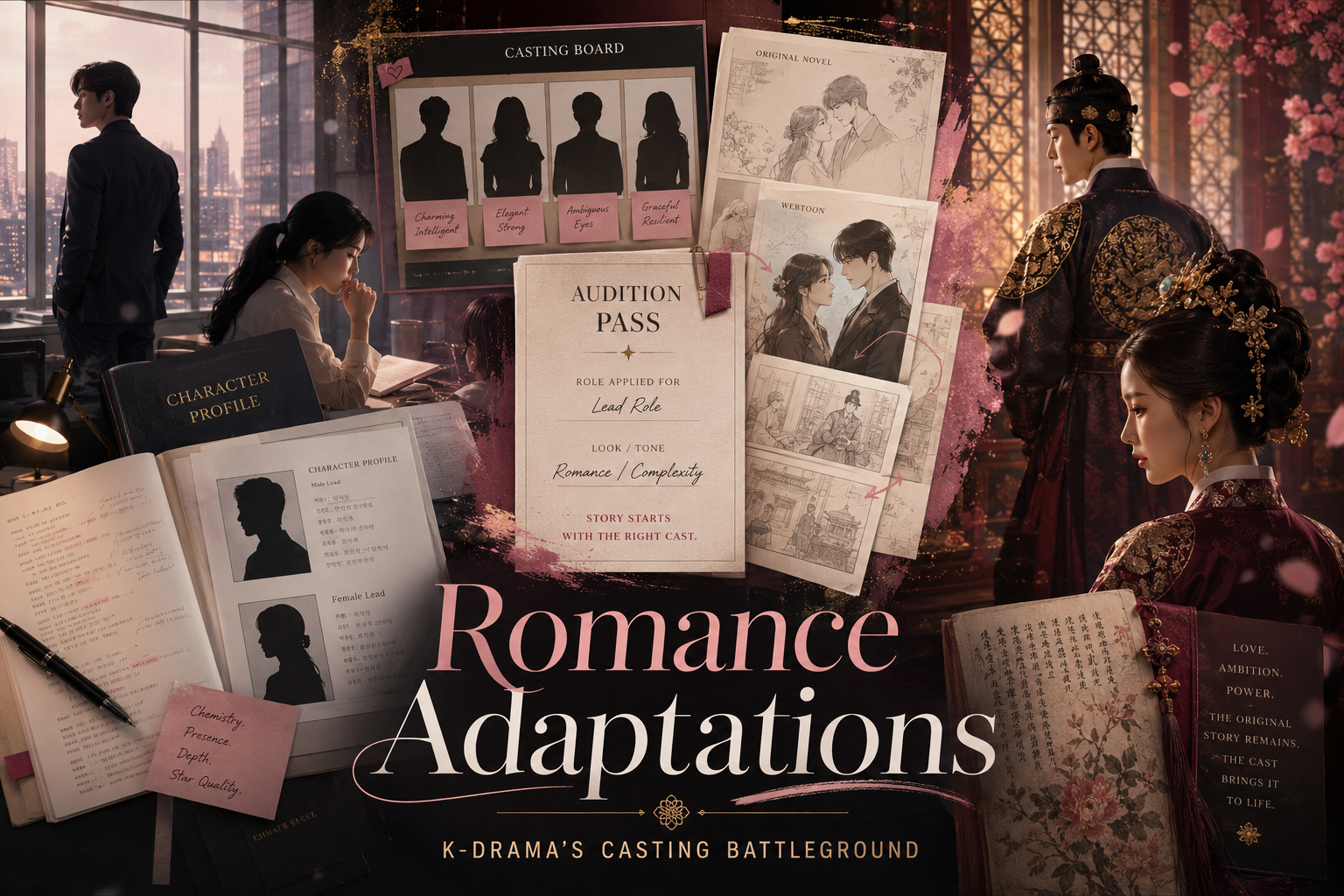 Romance Novel Adaptations Are Becoming K-Drama’s Next Casting Battleground